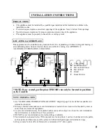 Предварительный просмотр 6 страницы Warnock Hersey northfire dvr36h Installation And Operating Instructions Manual