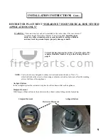 Предварительный просмотр 10 страницы Warnock Hersey northfire dvr36h Installation And Operating Instructions Manual