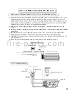 Предварительный просмотр 14 страницы Warnock Hersey northfire dvr36h Installation And Operating Instructions Manual