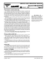 Preview for 8 page of Warren rupp HDB3 Service And Operating Manual