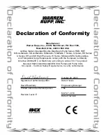 Preview for 19 page of Warren rupp HDB3 Service And Operating Manual