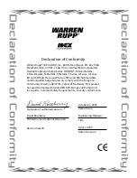 Предварительный просмотр 10 страницы Warren rupp WR10 3/8" Operating Instructions Manual