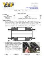 WARRIOR 10103 Installation Sheet preview