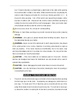 Предварительный просмотр 6 страницы WARRIOR 13PHS12 Assembly & Operating Instructions