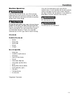 Предварительный просмотр 10 страницы WARRIOR 200 Operating Instructions Manual