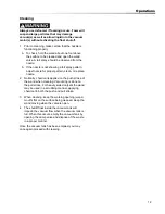 Предварительный просмотр 12 страницы WARRIOR 200 Operating Instructions Manual