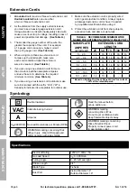 Preview for 6 page of WARRIOR 58258 Owner'S Manual & Safety Instructions