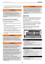 Preview for 18 page of WARRIOR 6000S Operating Manual