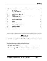 Preview for 3 page of Wartsila Jovyline 1200 Operating Manual