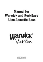 Warwick 1374909000CFOVSMWW L Manual preview