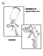 Warwick 904HE Quick Start Manual preview