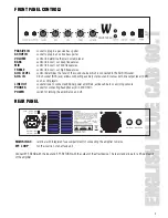 Предварительный просмотр 8 страницы Warwick Blue Cab 15.1 Owner'S Manual