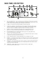 Предварительный просмотр 9 страницы Warwick LWA 1000 Owner'S Manual