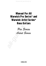 Warwick Thumb BO Manual preview