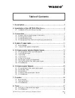 Preview for 3 page of Wasco OPTOIO-PCIe16 ULTRA User Manual