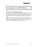 Preview for 6 page of Wasco OPTOIO-PCIe16 ULTRA User Manual