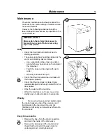 Preview for 59 page of Wascom EMERALD W105ES Operating & Maintenance Manual