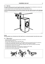 Предварительный просмотр 19 страницы Wascomat D7-290 Installation Manual