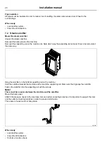 Предварительный просмотр 24 страницы Wascomat D7-290 Installation Manual