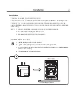 Предварительный просмотр 11 страницы Wascomat Encore WHLFP715M Installation Manual