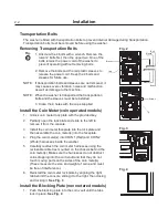 Предварительный просмотр 12 страницы Wascomat Encore WHLFP715M Installation Manual