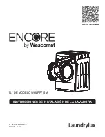 Предварительный просмотр 45 страницы Wascomat Encore WHLFP715M Installation Manual