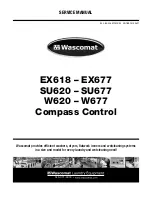 Предварительный просмотр 1 страницы Wascomat EX618 Service Manual