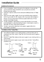 Предварительный просмотр 7 страницы washloo Side Control User Manual