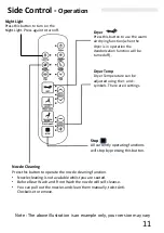 Предварительный просмотр 13 страницы washloo Side Control User Manual