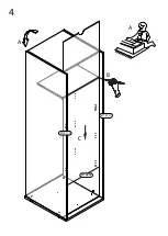 Предварительный просмотр 6 страницы WASHTOWER 70-186-17 Assembling Instruction