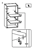 Preview for 8 page of WASHTOWER 71-182-17 Assembling Instruction