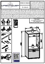 Preview for 1 page of WASHTOWER WSCS1462-S Assembling Instruction