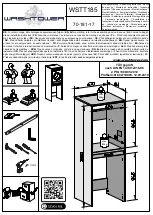 Preview for 1 page of WASHTOWER WSTT185 Assembling Instruction