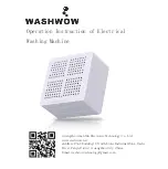 WASHWOW wow-1801 Operation Instruction Manual предпросмотр