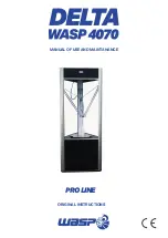 Wasp Delta Wasp 4070 Pro Manual Of Use And Maintenance preview