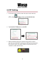 Preview for 24 page of Wasp DR5 User Manual