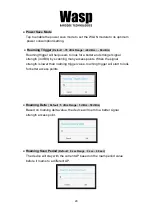 Preview for 31 page of Wasp DR5 User Manual