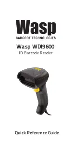 Wasp WDI9600 Quick Reference Manual preview