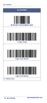 Preview for 26 page of Wasp WDI9600 Quick Reference Manual