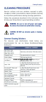 Preview for 35 page of Wasp WDI9600 Quick Reference Manual