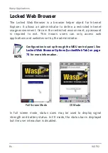 Предварительный просмотр 90 страницы Wasp WDT92 User Manual