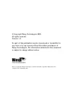 Preview for 2 page of Wasp WLP 4170 Programming Manual