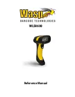 Wasp WLS8600 Reference Manual preview