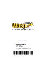 Preview for 144 page of Wasp WLS8600 Reference Manual