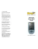 Предварительный просмотр 1 страницы Wasp WPA1200 Quick Start Manual