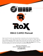 WASPcam ROX 9942 CAMO User Manual preview