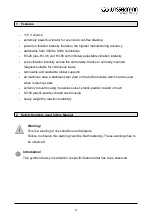 Preview for 5 page of Wassermann Dental-Maschinen 169991 User Manual