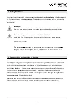 Preview for 6 page of Wassermann Dental-Maschinen 169991 User Manual