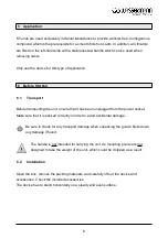 Preview for 7 page of Wassermann Dental-Maschinen 169991 User Manual