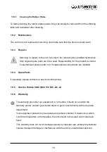 Preview for 11 page of Wassermann Dental-Maschinen 169991 User Manual